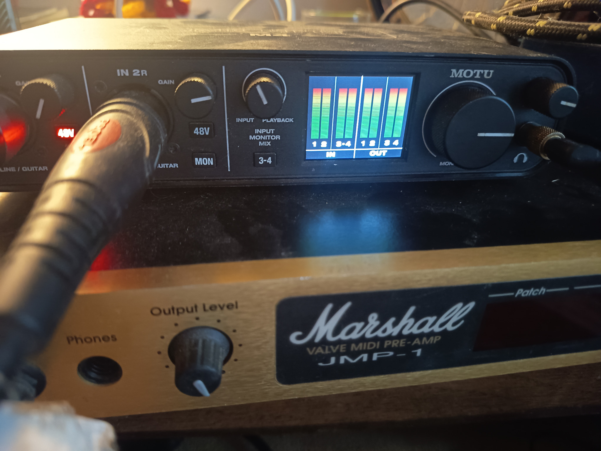 Interface audio et préamplificateur pour l’enregistrement